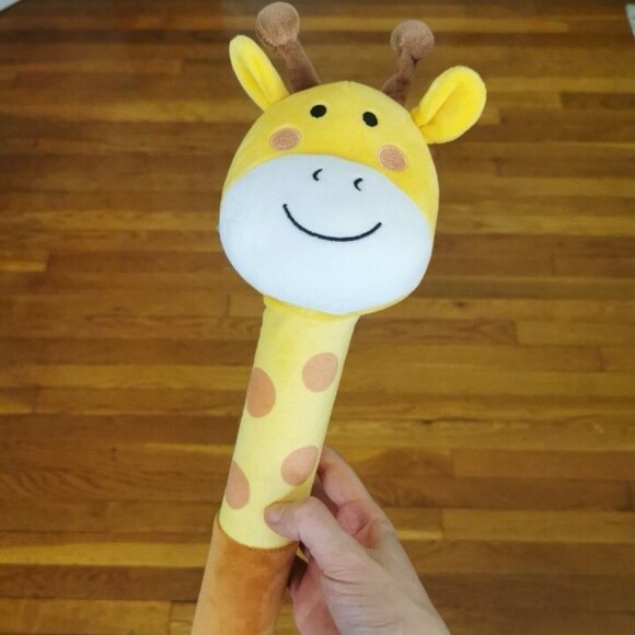 Stuffed Animal Giraffe, Baby Hand Puppet Toy - Picture 1 of 2